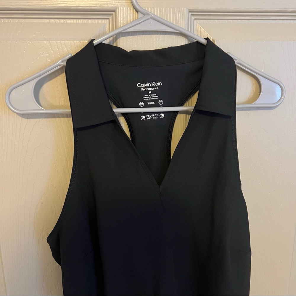 Black Racerback Athletic Dress